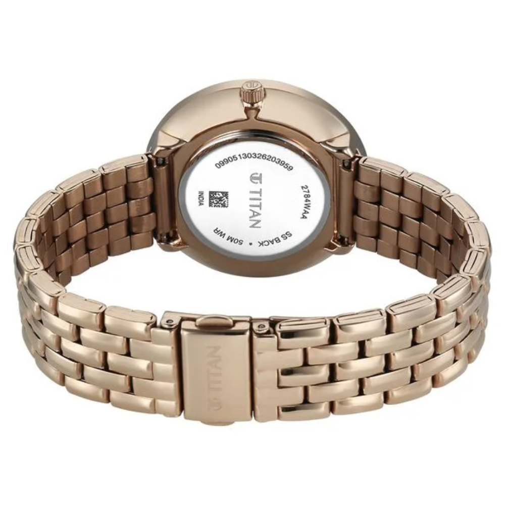 Titan Neo 2784WM02 White Dial Women&
