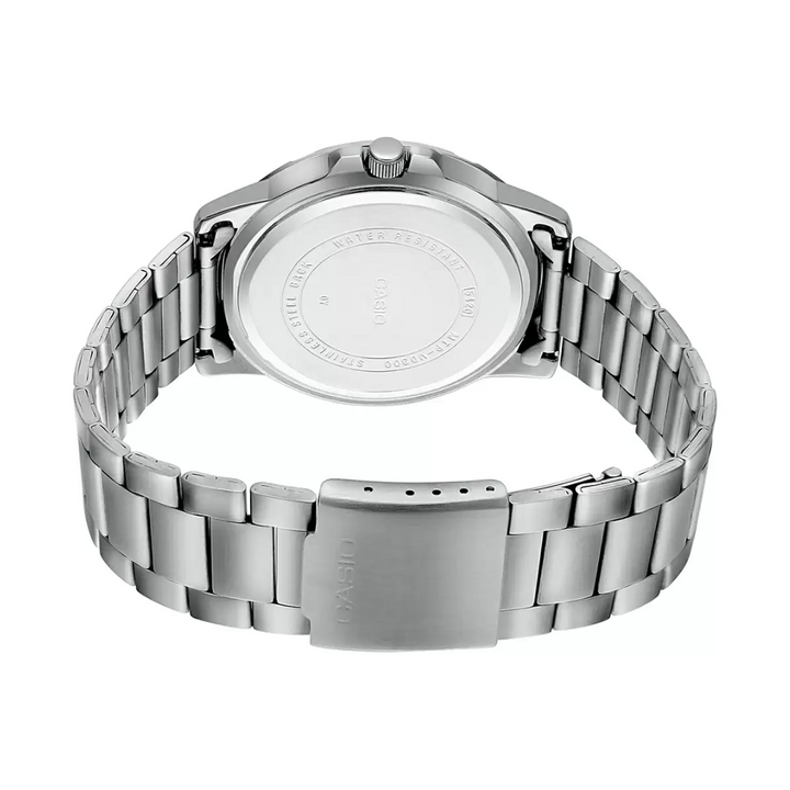 CASIO Silver Multi-Dial - Men's Watch ENTICER MTP-VD300D-2EUDF (A1749)