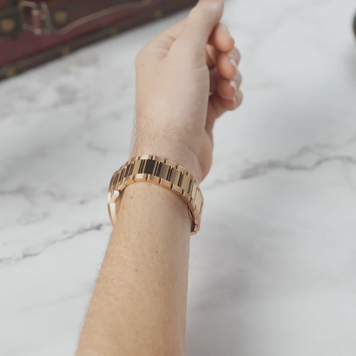 Earnshaw Vancouver Watches Rosy Brown