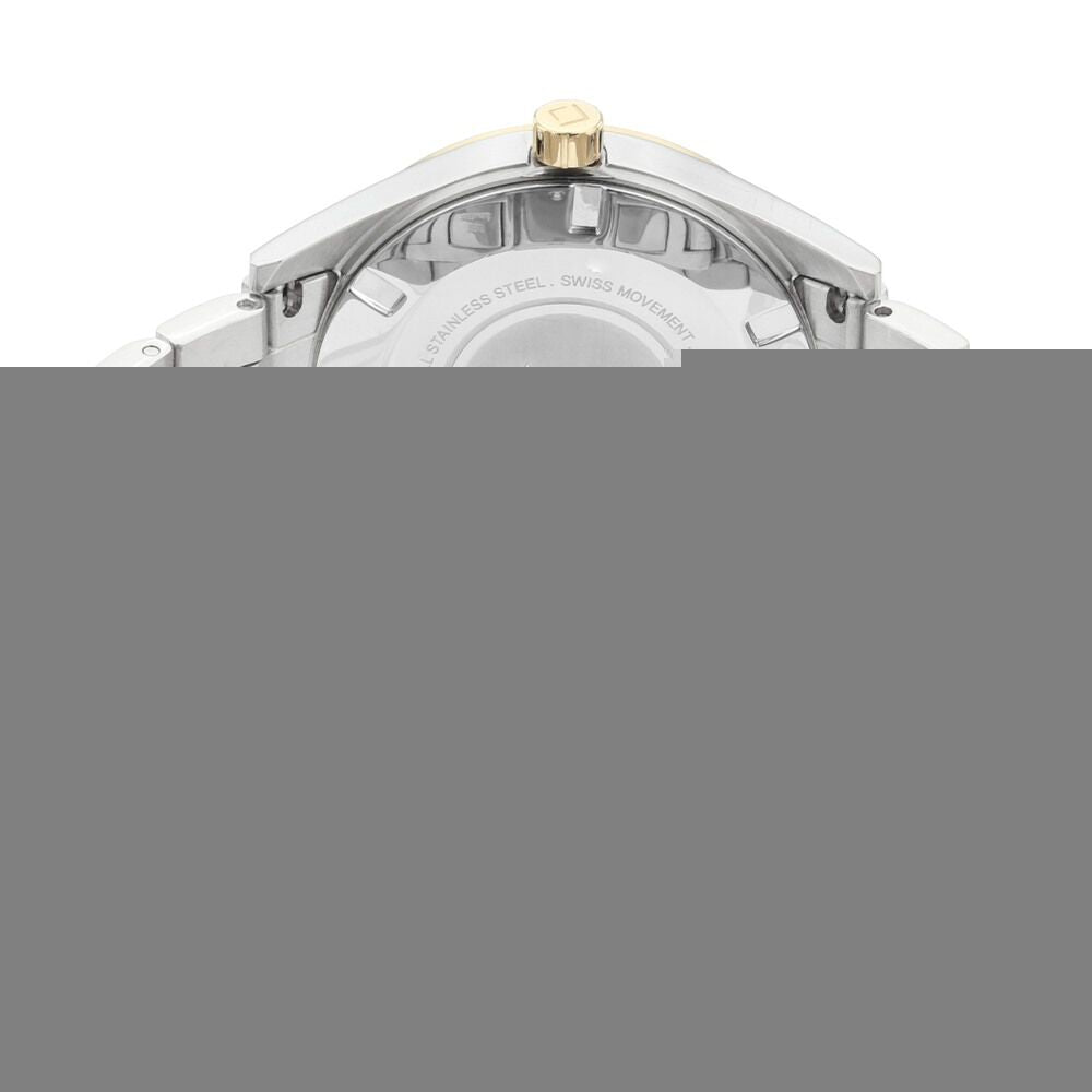 Xylys Offsets Swiss Analog Stainless Steel Silver Dial Watch for Men NS40024BM01E