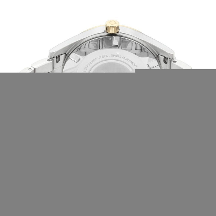 Xylys Offsets Swiss Analog Stainless Steel Silver Dial Watch for Men NS40024BM01E