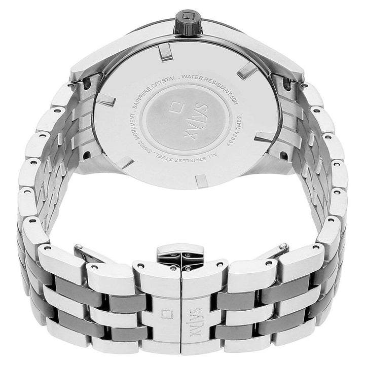 Xylys Offsets Swiss Analog Stainless Steel Grey Dial Watch for Men NS40024KM02E