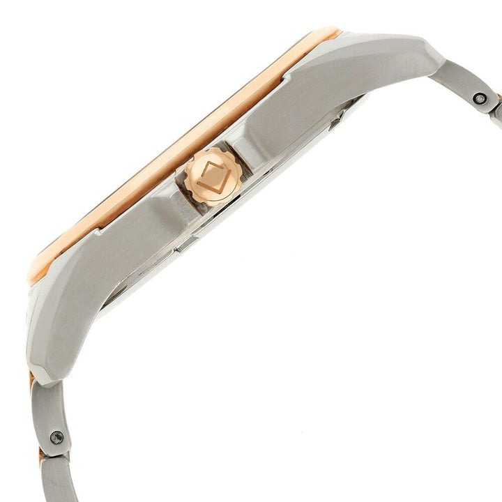 Xylys Swiss Analog with Date Two Toned Stainless Steel Strap Grey Dial Watch For Men NS40025KM01E