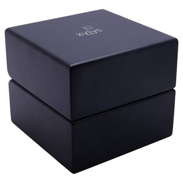 Xylys Quartz Chronograph Watch for Men - Grey Dial & Steel Strap