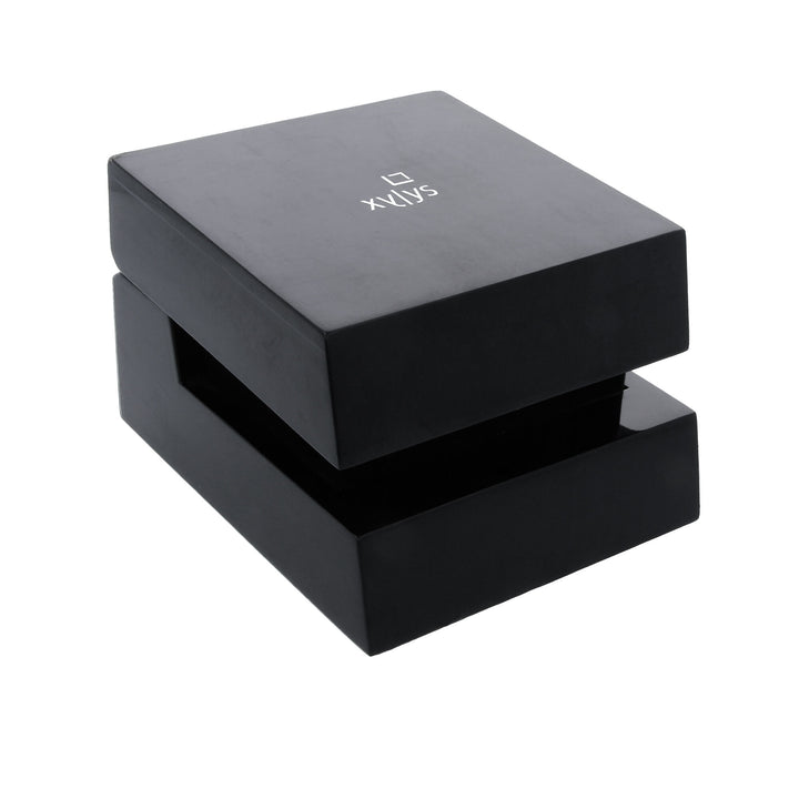 Xylys Swiss Chronograph Blue Leather Strap and Bicolour Dial Watch For Men NR40031SL01