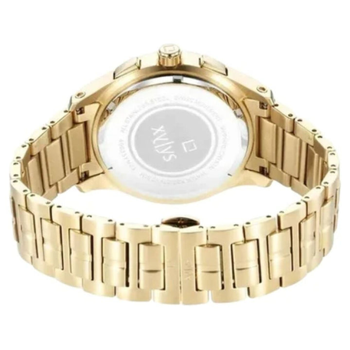 Xylys Swiss Analog Stainless Steel Strap Green Dial Watch For Men NS40035YM03E