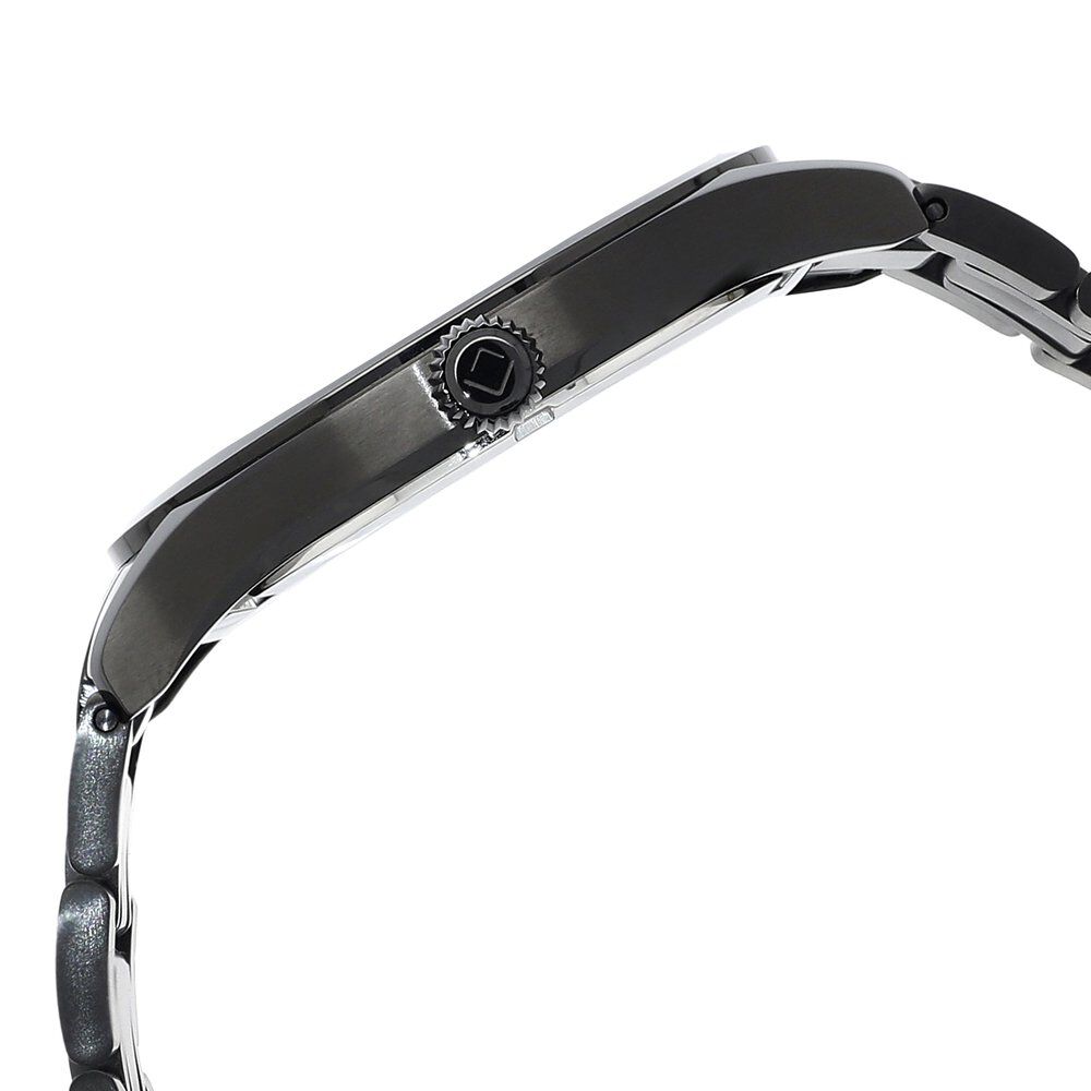 Xylys Swiss Analog Stainless Steel Black Dial Watch for Men NS40037NM01E