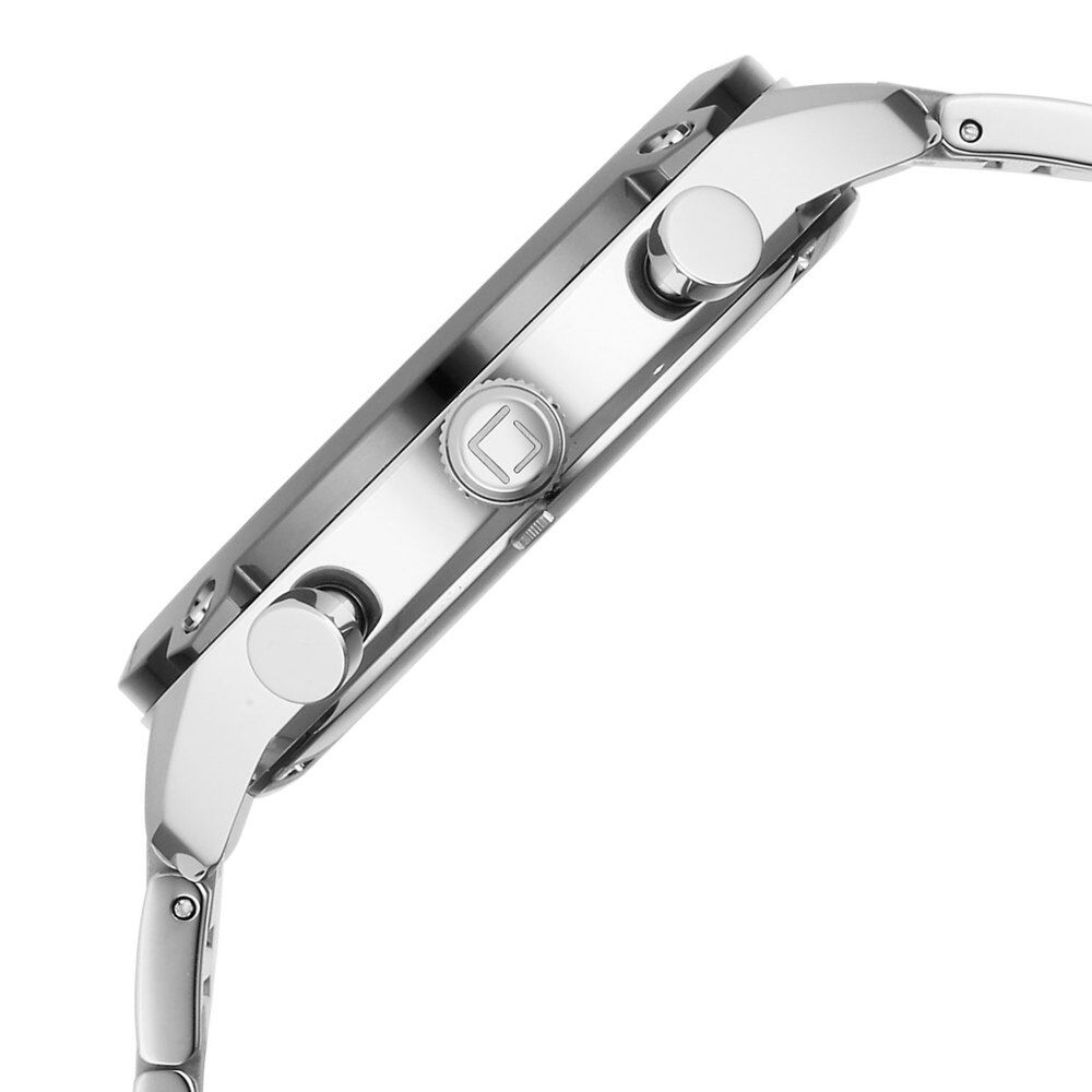 Xylys Swiss Chronograph Silver Stainless Steel Strap White Dial Watch For Men 40055KM01E