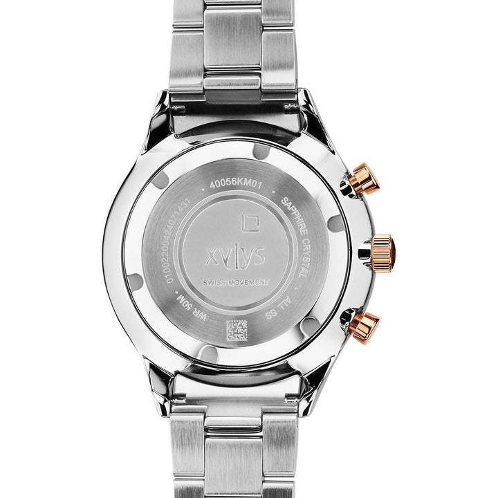 Xylys Triumph Swiss Chronograph Stainless Steel Blue Dial Watch for Men 40056KM01E