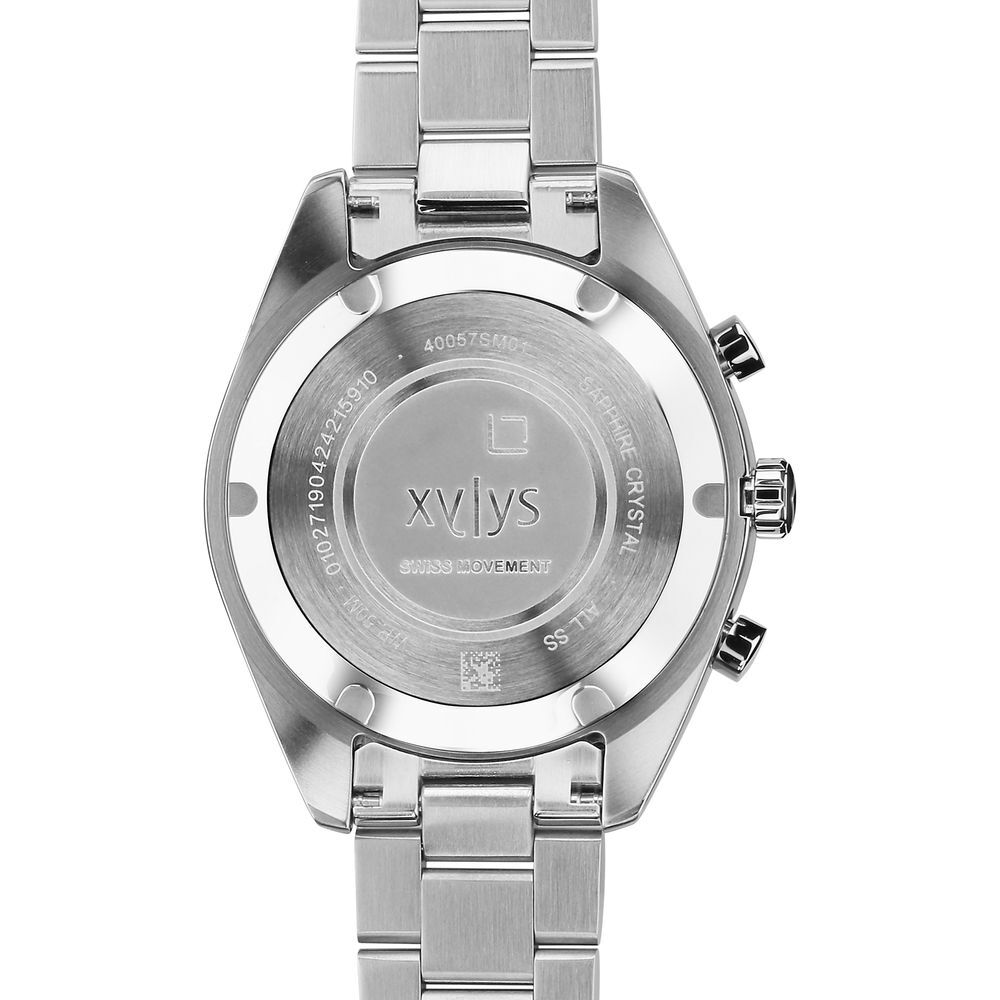 Xylys Velocita Swiss Chronograph Stainless Steel Blue Dial Watch for Men 40057SM01E