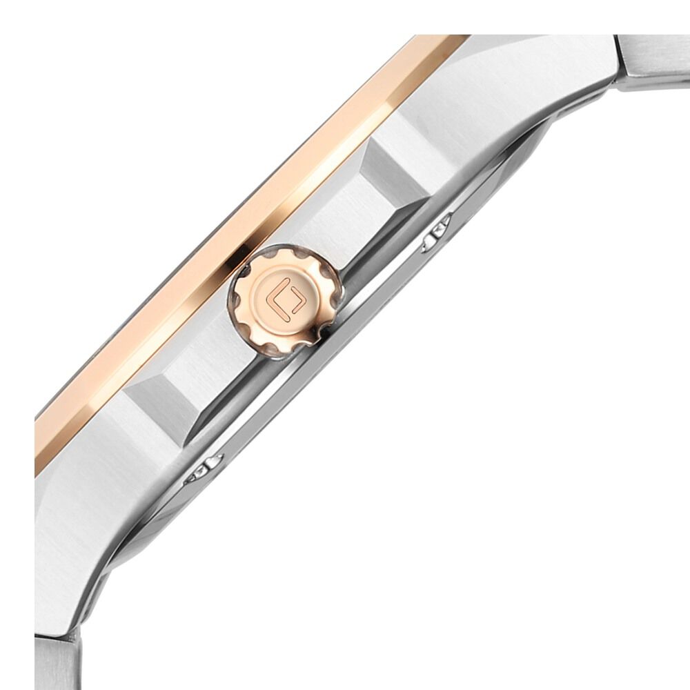 Xylys Integra Swiss Analog Stainless Steel Black Dial Watch for Men 40058KM01E