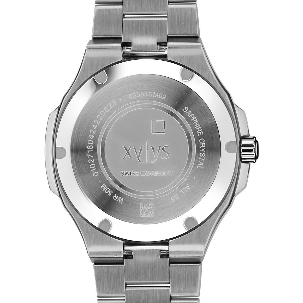 Xylys Integra Swiss Analog Stainless Steel Green Dial Watch for Men 40058SM02E