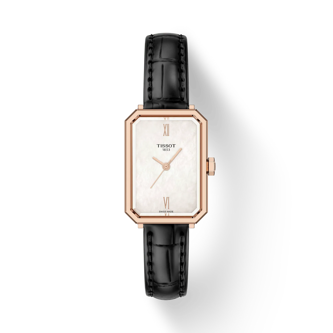 Tissot SRV 30mm Swiss Quartz Mother-of-Pearl Rectangular Women's Watch
