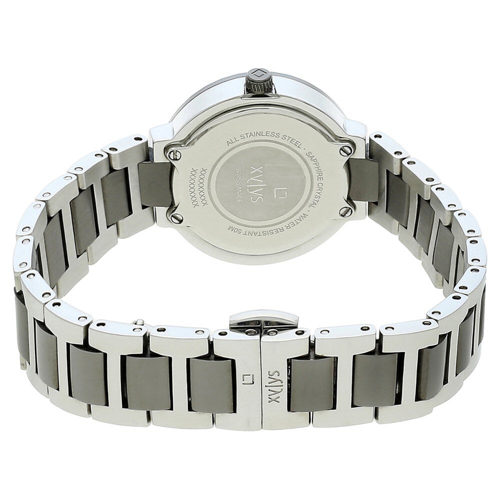 Xylys Swiss Analog Two Toned Stainless Steel Strap Mother of Pearl Dial Watch For Women NS45015KM02