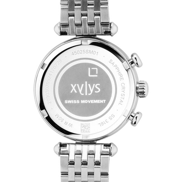 Stylish Xylys Quartz Chronograph Silver Dial Women's Watch