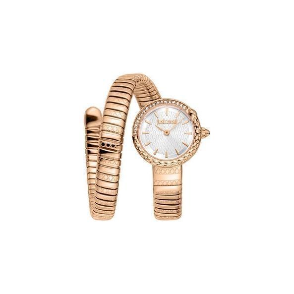 Just Cavalli Cerchio Snake Analogue Watch – Stylish Luxury Timepiece