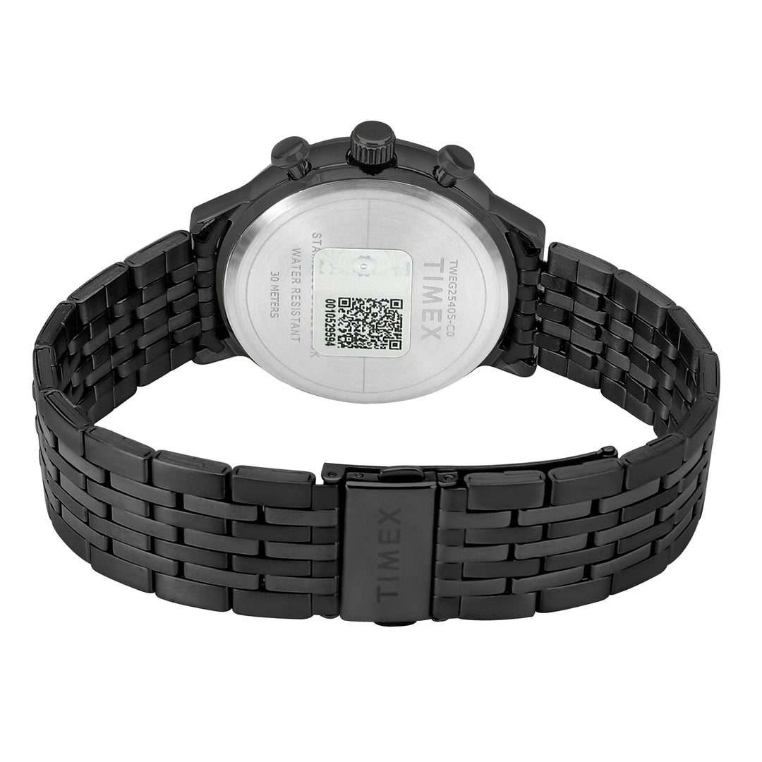 TIMEX Men Black Round Dial Analog Watch - TWEG25405