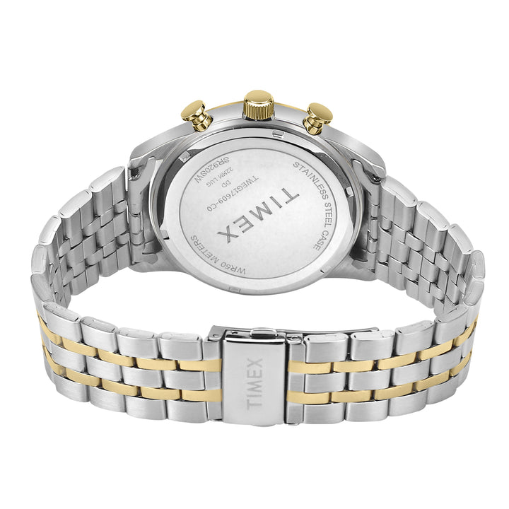 TIMEX Men Silver Round Dial Analog Watch - TWEG17609