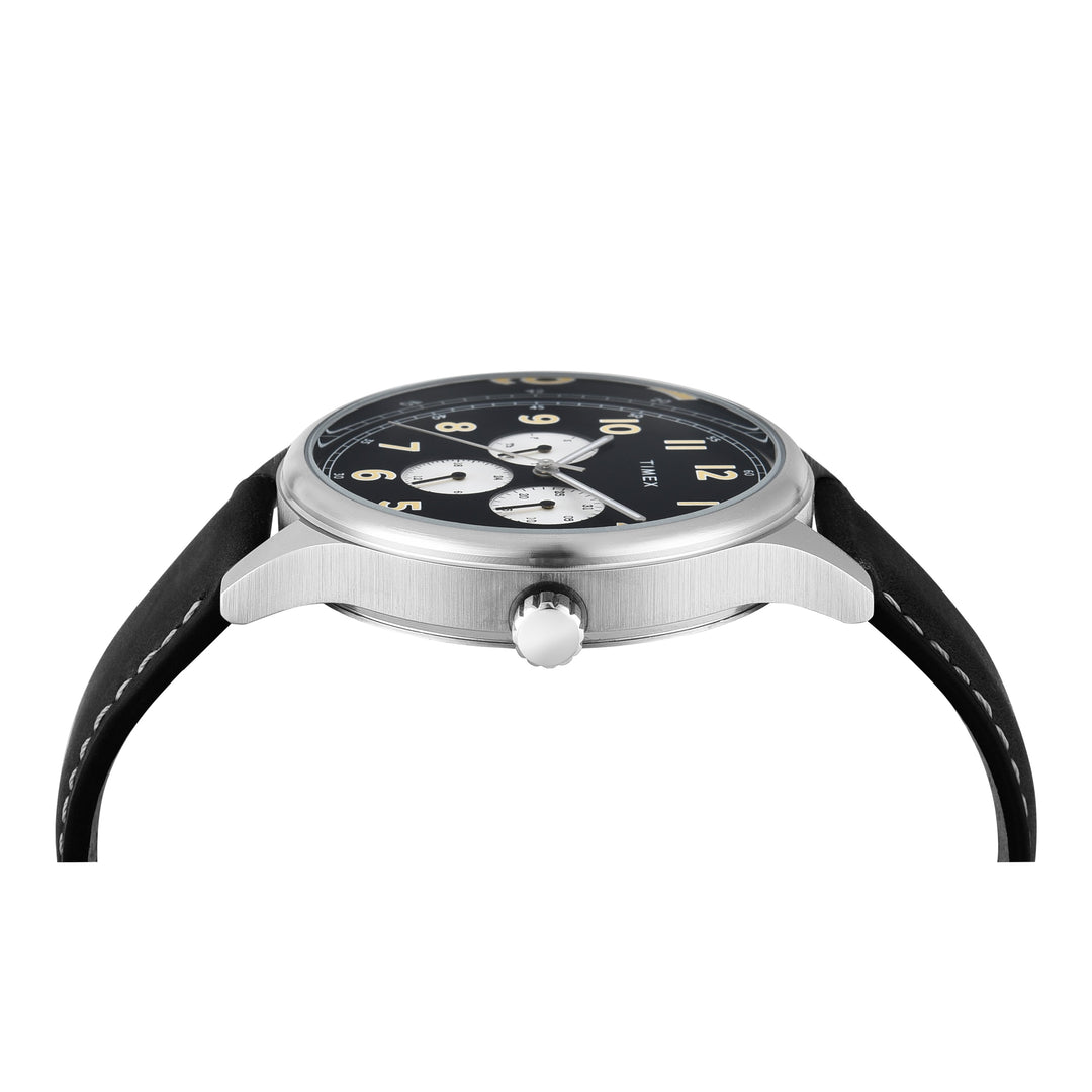 TIMEX Men Black Round Dial Analog Watch - TWEG184SMU17