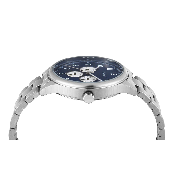 TIMEX Men Blue Round Dial Analog Watch - TWEG184SMU22