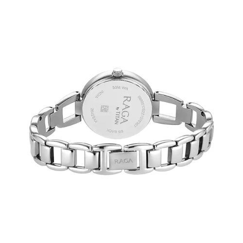 Titan Raga Viva Blue Dial Metal Strap Watch 2642SM02