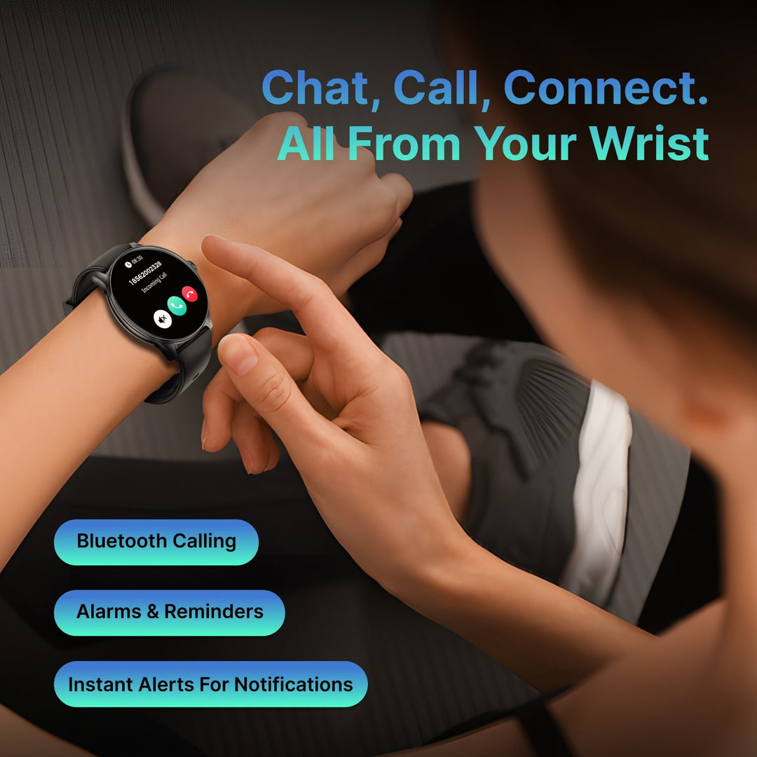 Timex iConnect Pro 1.38"(3.50 cm) Display with Functional Crown and BT Calling Smartwatch For Unisex - TWIXW1200T