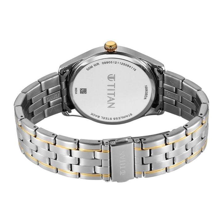 Titan 10063BM01 Green Dial Men&
