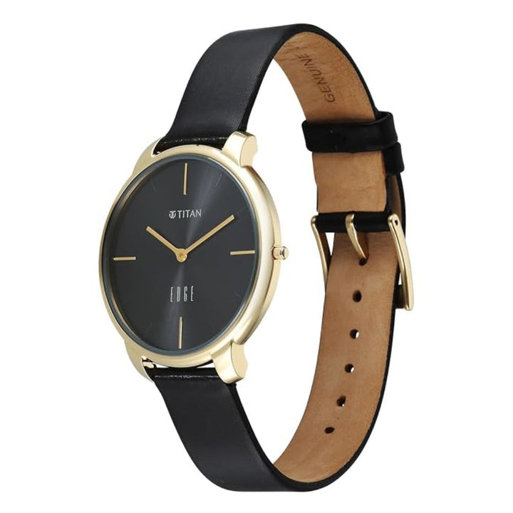 Titan Velora 2654QL01 Black Dial Women&