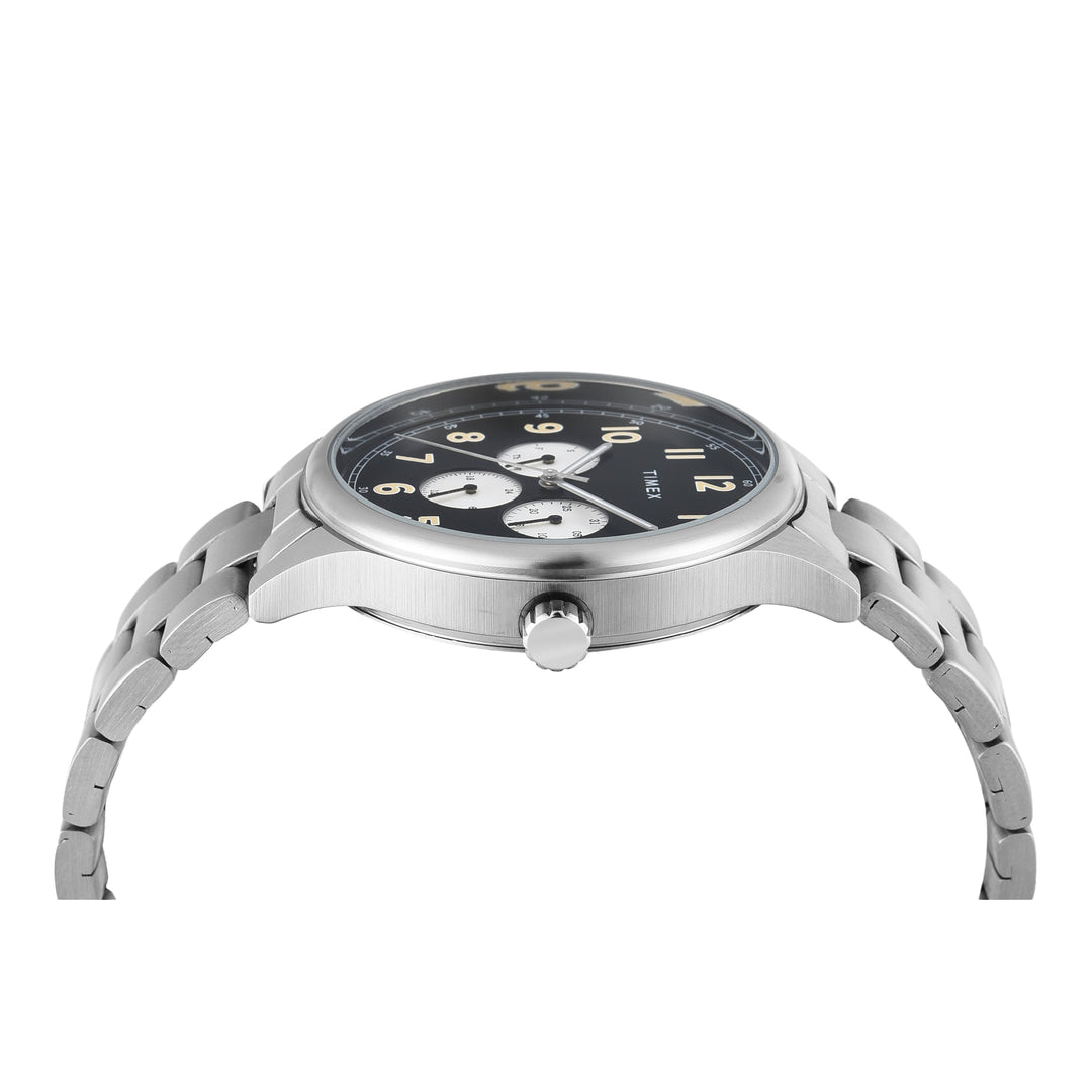 TIMEX Men Black Round Dial Analog Watch - TWEG184SMU21