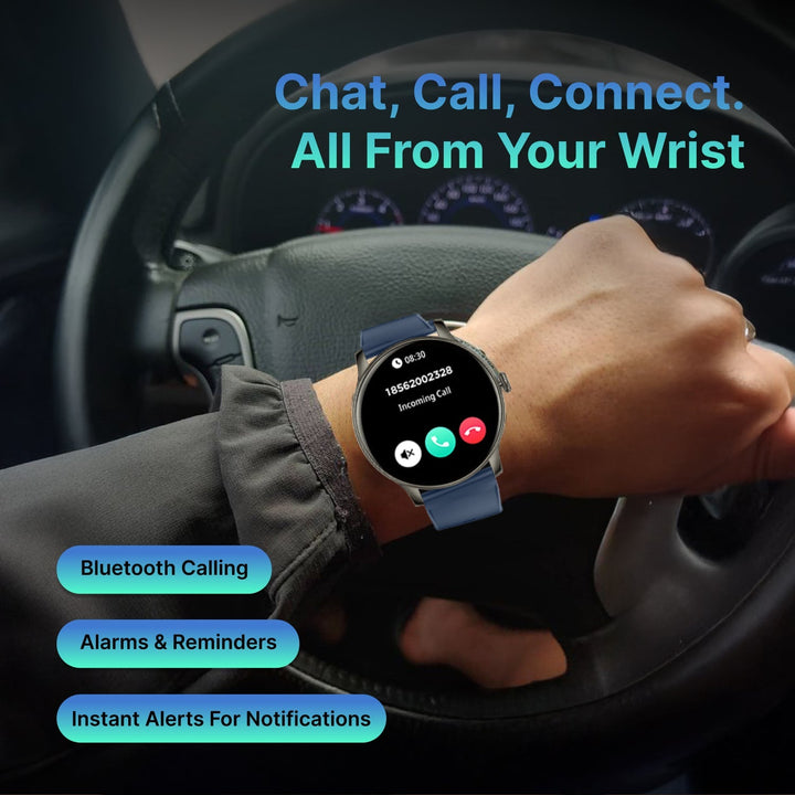 Timex iConnect Pro 1.38"(3.50 cm) Display with Functional Crown and BT Calling Smartwatch For Unisex - TWIXW1202T