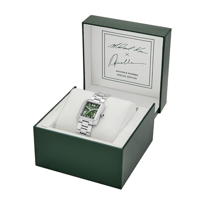 Michael Kors Stainless Steel Analog Green Dial Women's Watch-MK4832