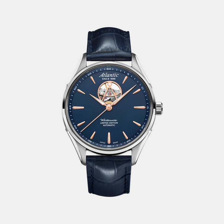 Atlantic 52780.41.51R Blue Dial Men&