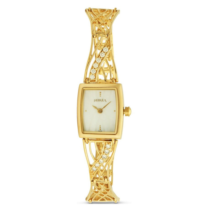 18K Gold Analog Watch