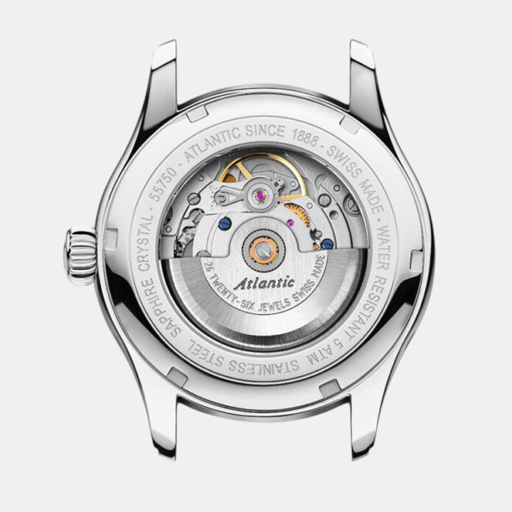 Atlantic 55750.41.55R Blue Dial Men&