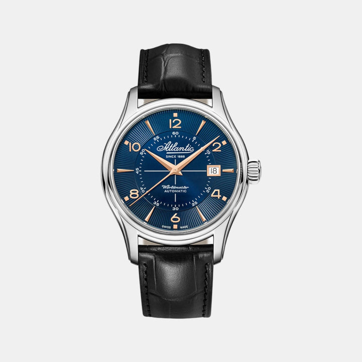 Atlantic 55750.41.55R Blue Dial Men&