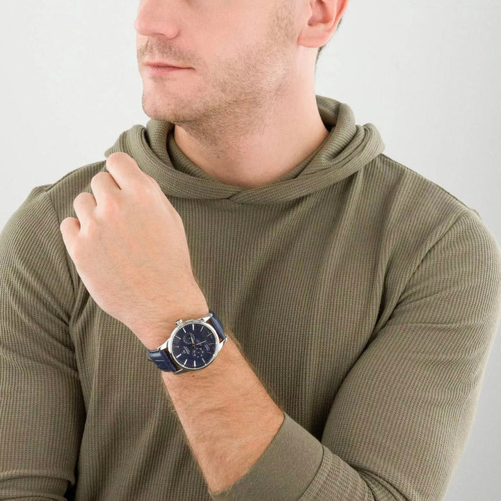 Atlantic 56550.41.51 Blue Dial Men&
