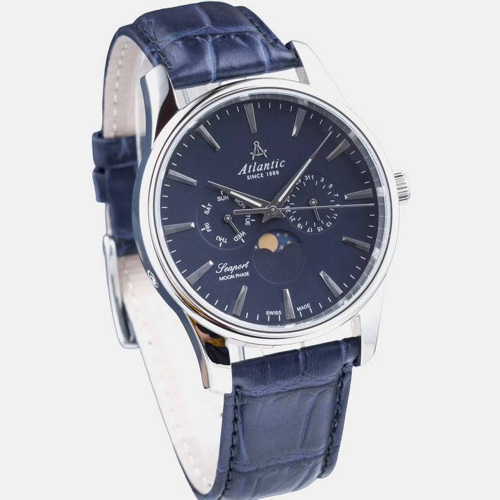 Atlantic 56550.41.51 Blue Dial Men&