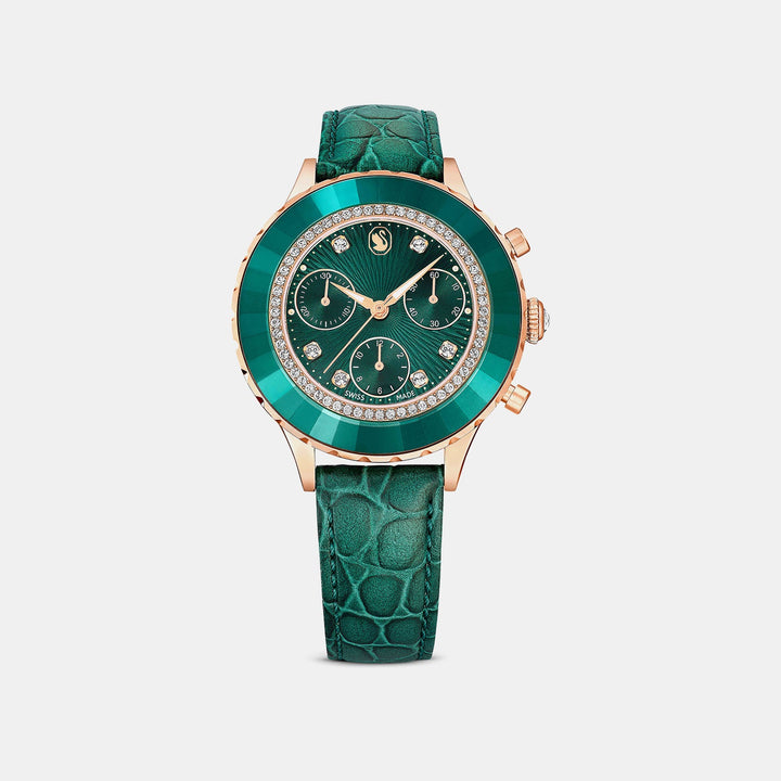 Swarovski 5672931 Green Dial Women&