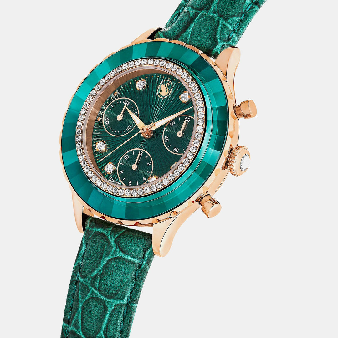Swarovski 5672931 Green Dial Women&