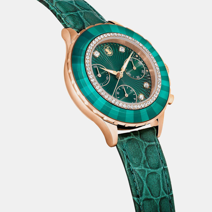 Swarovski 5672931 Green Dial Women&