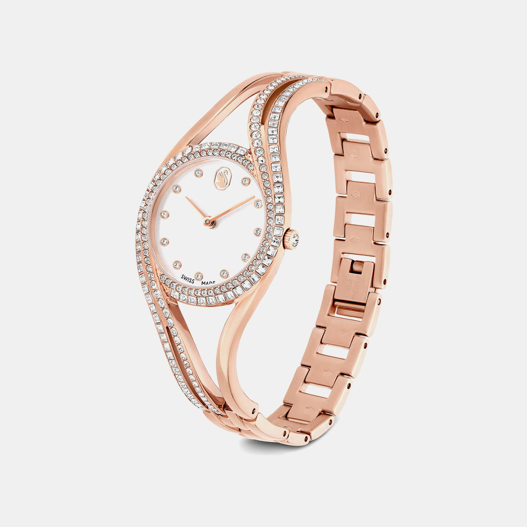 Swarovski HYPERBOLA 5715465 Golden Dial Women&