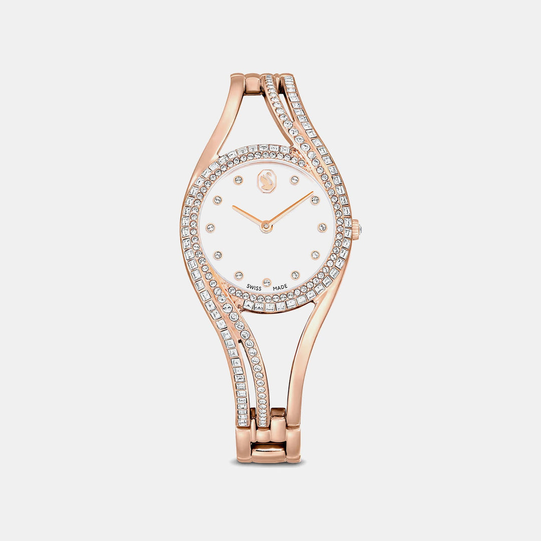 Swarovski HYPERBOLA 5715465 Golden Dial Women&