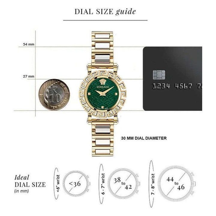 VERSACE Greca Glam Watch for Women - VE2Q00622