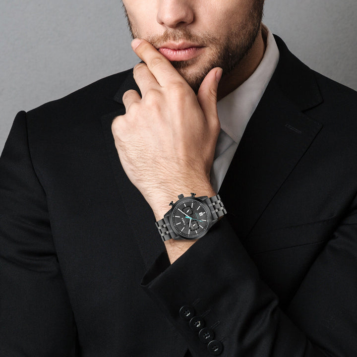 TIMEX Men Grey Round Dial Analog Watch - TWEG17610