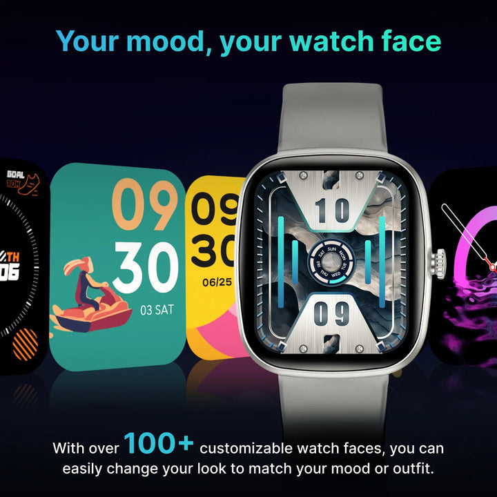 Timex iConnect Calling Ace 1.83"(4.64 cm) Display with Functional Crown and BT Calling Smartwatch For Unisex - TWIXW1102T