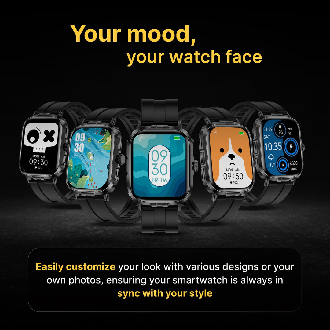 Timex iConnect Go+ 1.83"(4.64 cm) Display with Metallic Body and BT Calling Smartwatch For Unisex - TWIXW1000T