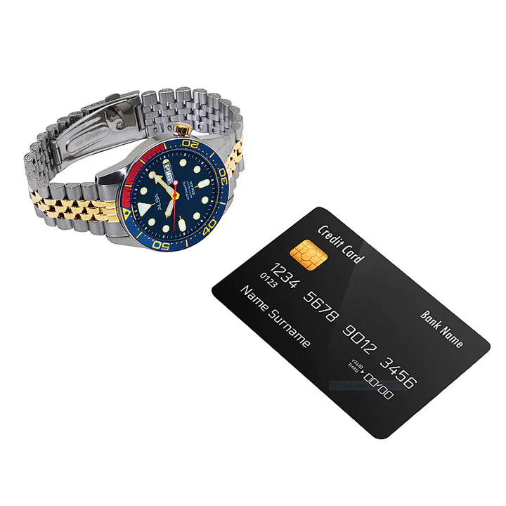 ALBA Blue Dial Mechanical AL4185X1