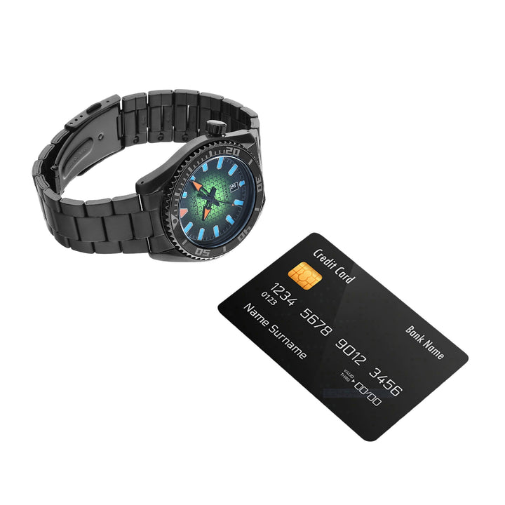 AS9N93X1 Textured Dial Tokyo Neon