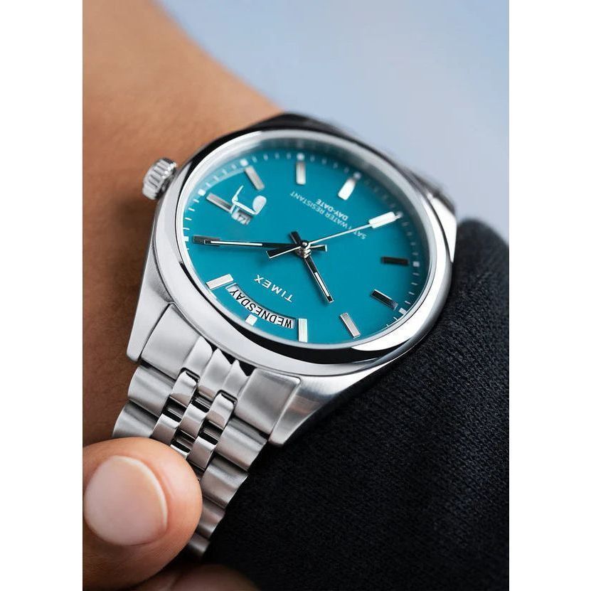 Timex Legacy Day And Date 41mm Stainless Steel Bracelet Watch - TW2V68000UJ