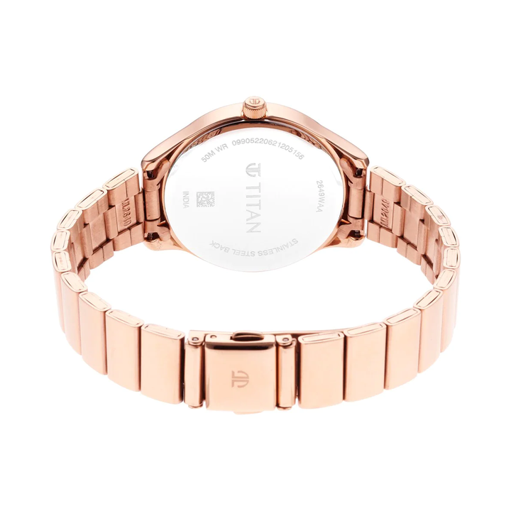 TITAN Workwear Silver Dial Women's Watch NP2649WM01